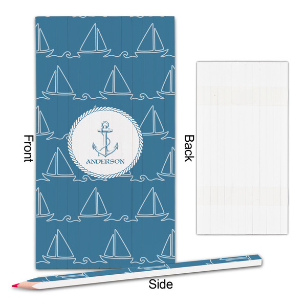 Rope Sail Boats Colored Pencils - Approval