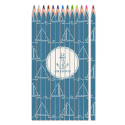 Rope Sail Boats Colored Pencils (Personalized)