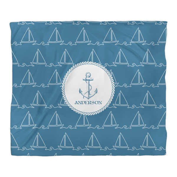 Rope Sail Boats Comforter - King - Front