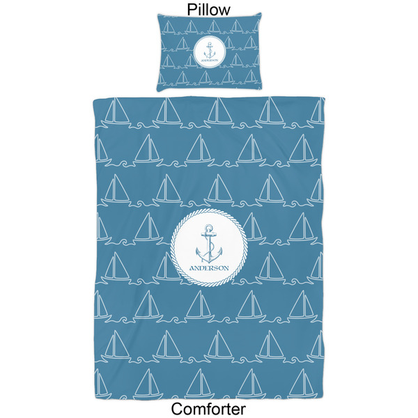 Rope Sail Boats Comforter Set - Twin - Approval