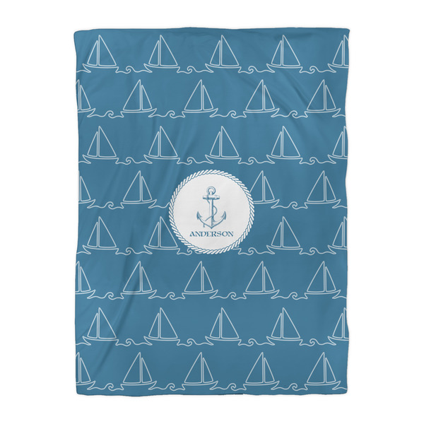 Rope Sail Boats Comforter - Twin XL - Front