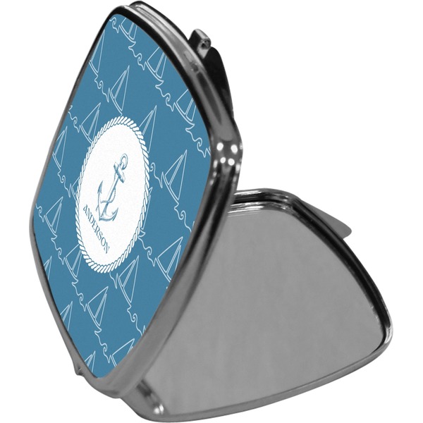 Rope Sail Boats Compact Mirror (Side View)