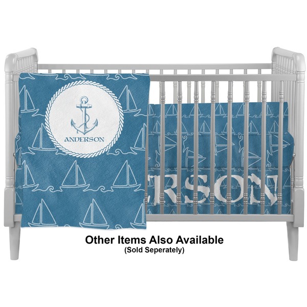 Rope Sail Boats Crib - Profile Sold Seperately
