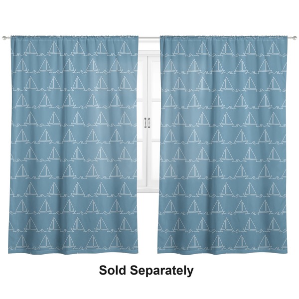 Rope Sail Boats Curtains