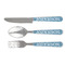 Rope Sail Boats Cutlery Set - FRONT