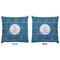 Rope Sail Boats Decorative Pillow Case - Approval