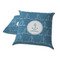 Rope Sail Boats Decorative Pillow Case - TWO