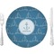 Rope Sail Boats Glass Lunch / Dinner Plate 10" (Personalized)