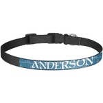 Rope Sail Boats Dog Collar - Large (Personalized)