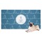 Rope Sail Boats Dog Towel (Personalized)