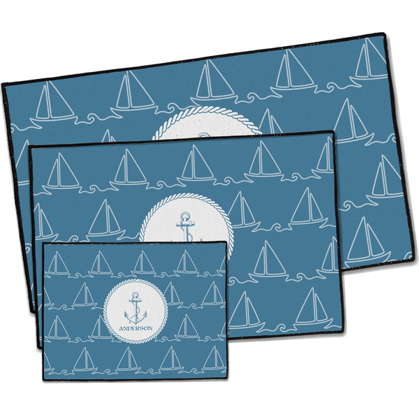 Rope Sail Boats Door Mats - PARENT MAIN