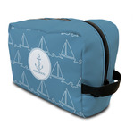 Rope Sail Boats Toiletry Bag / Dopp Kit (Personalized)