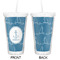 Rope Sail Boats Double Wall Tumbler with Straw - Approval