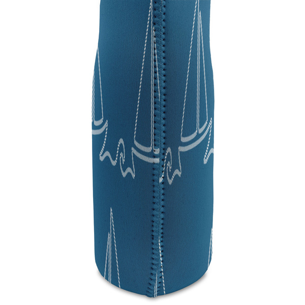 Rope Sail Boats Double Wine Tote - DETAIL 2 (new)