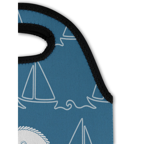 Rope Sail Boats Double Wine Tote - Detail 1 (new)