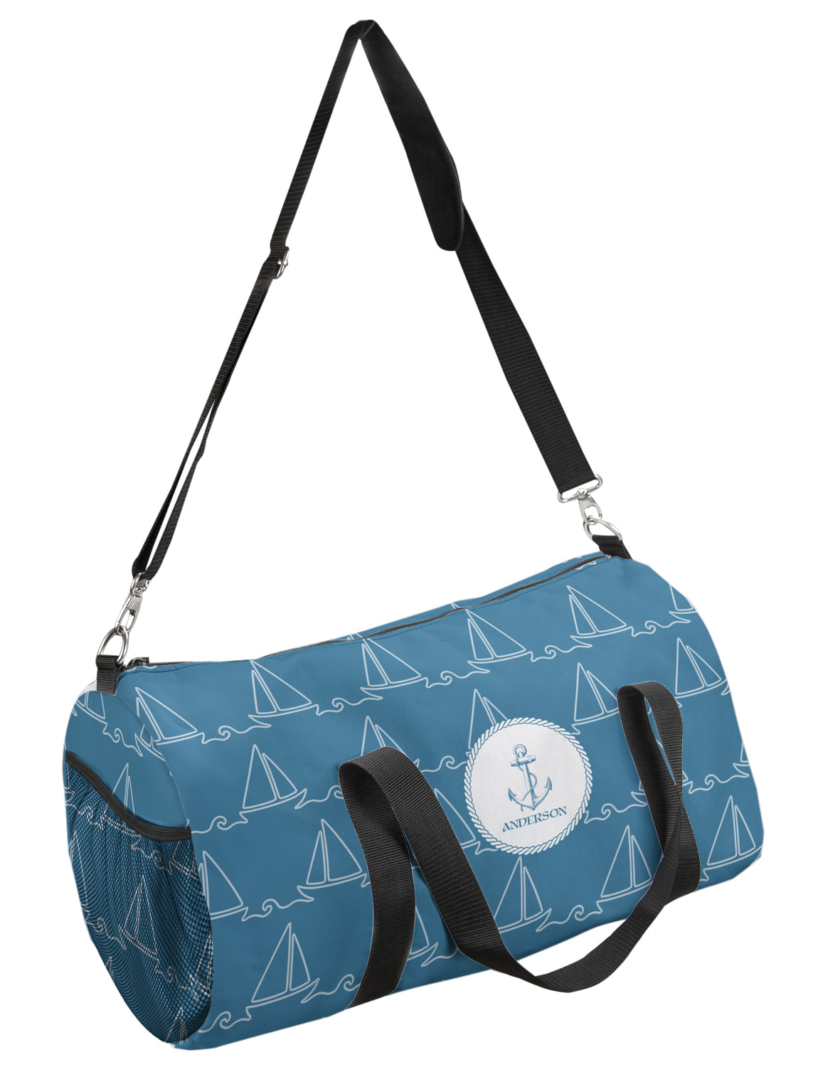 Rope Sail Boats Duffel Bag - Small (Personalized) - YouCustomizeIt