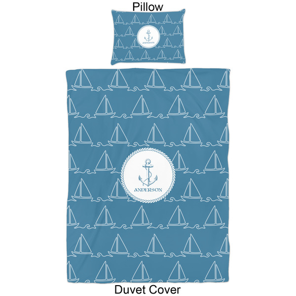 Rope Sail Boats Duvet Cover Set - Twin - Approval