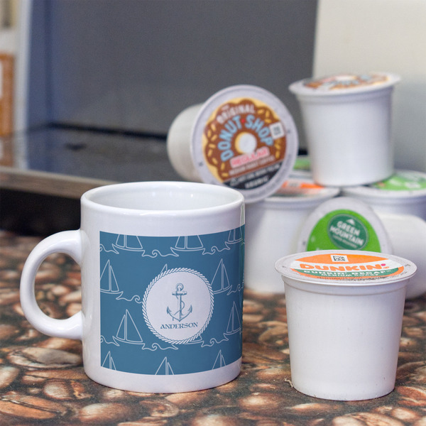 Rope Sail Boats Espresso Cup - Single Lifestyle