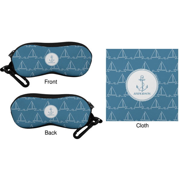 Rope Sail Boats Eyeglass Case & Cloth (Approval)