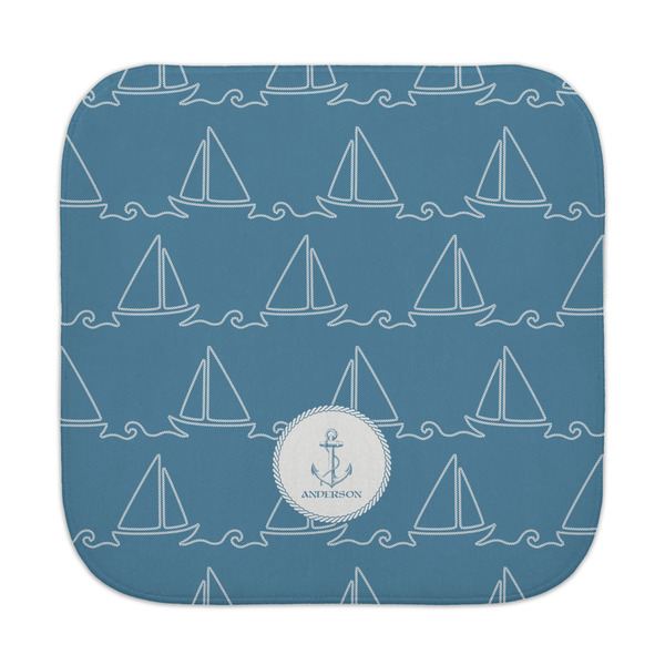 Custom Rope Sail Boats Face Towel (Personalized)