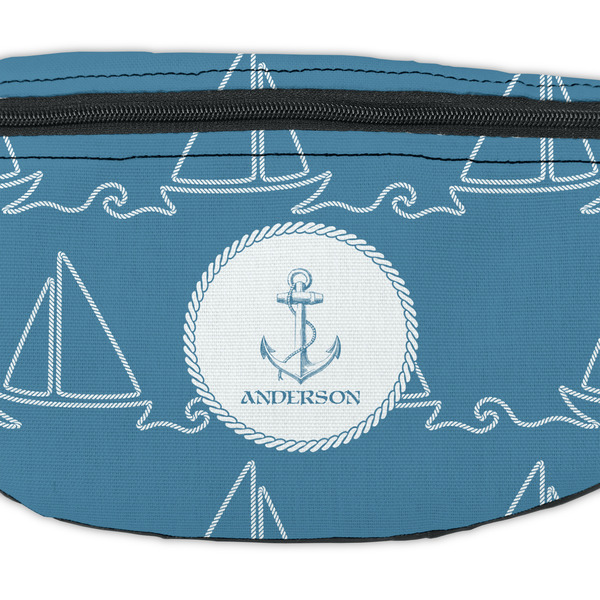 Rope Sail Boats Fanny Pack - Closeup