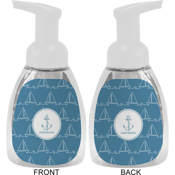 Rope Sail Boats Foam Soap Bottle Approval - White