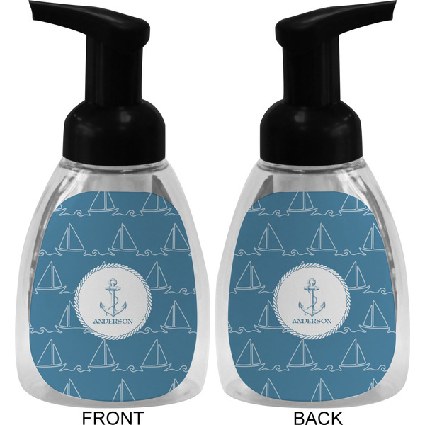 Rope Sail Boats Foam Soap Bottle (Front & Back)