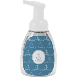 Rope Sail Boats Foam Soap Bottle - White (Personalized)