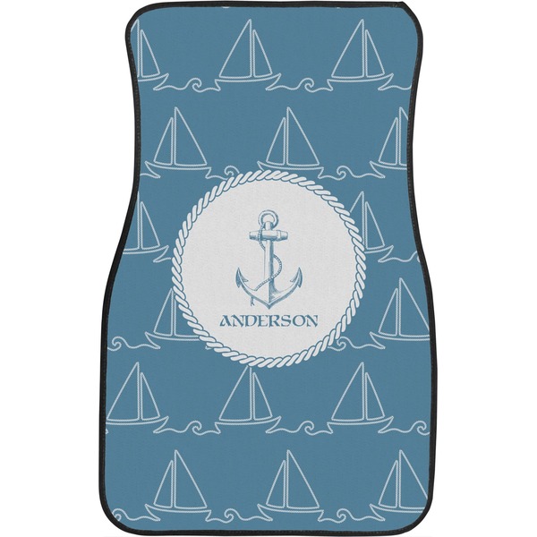 Rope Sail Boats Front Seat Car Mat