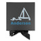 Rope Sail Boats Gift Boxes with Magnetic Lid - Black - Approval