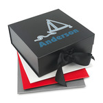 Rope Sail Boats Gift Box with Magnetic Lid (Personalized)