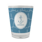 Rope Sail Boats Glass Shot Glass - 1.5 oz - Single (Personalized)