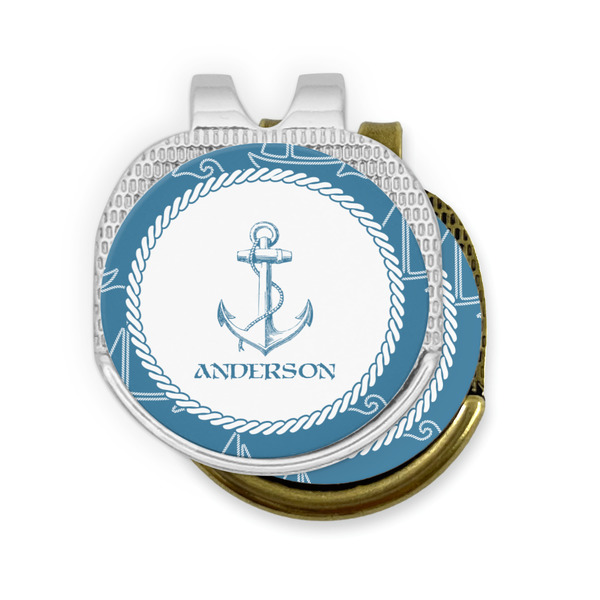 Rope Sail Boats Golf Ball Marker Hat Clip - PARENT/MAIN