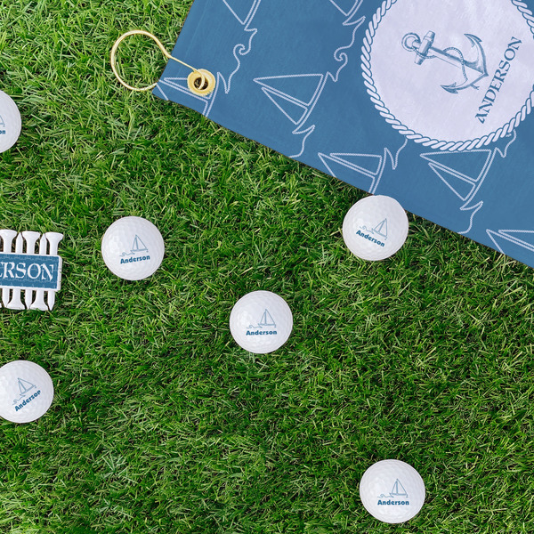 Rope Sail Boats Golf Balls - Generic - Set of 12 - LIFESTYLE