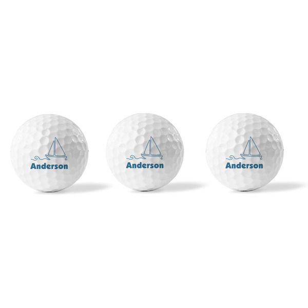 Rope Sail Boats Golf Balls - Generic - Set of 3 - APPROVAL
