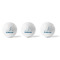 Rope Sail Boats Golf Balls - Generic - Set of 3 - APPROVAL