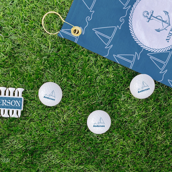 Rope Sail Boats Golf Balls - Generic - Set of 3 - LIFESTYLE