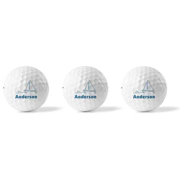 Rope Sail Boats Golf Balls - Titleist - Set of 3 - APPROVAL