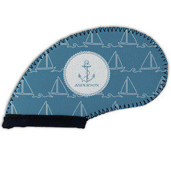Rope Sail Boats Golf Club Iron Cover - Set of 9 (Personalized)