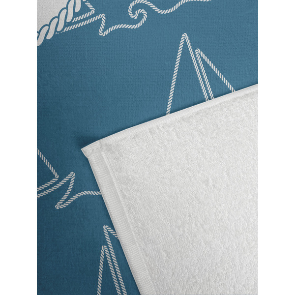 Rope Sail Boats Golf Towel - Detail