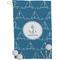Rope Sail Boats Golf Towel (Personalized)