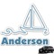 Rope Sail Boats Graphic Car Decal