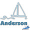 Rope Sail Boats Graphic Iron On Transfer (Personalized)