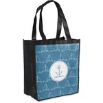 Rope Sail Boats Grocery Bag (Personalized)