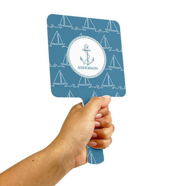 Rope Sail Boats Hand Mirrors - Alt View