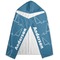 Rope Sail Boats Hooded Towel - Folded