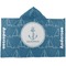 Rope Sail Boats Kids Hooded Towel (Personalized)