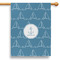 Rope Sail Boats 28" House Flag - Double Sided (Personalized)