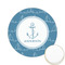 Rope Sail Boats Printed Cookie Topper - 2.15" (Personalized)