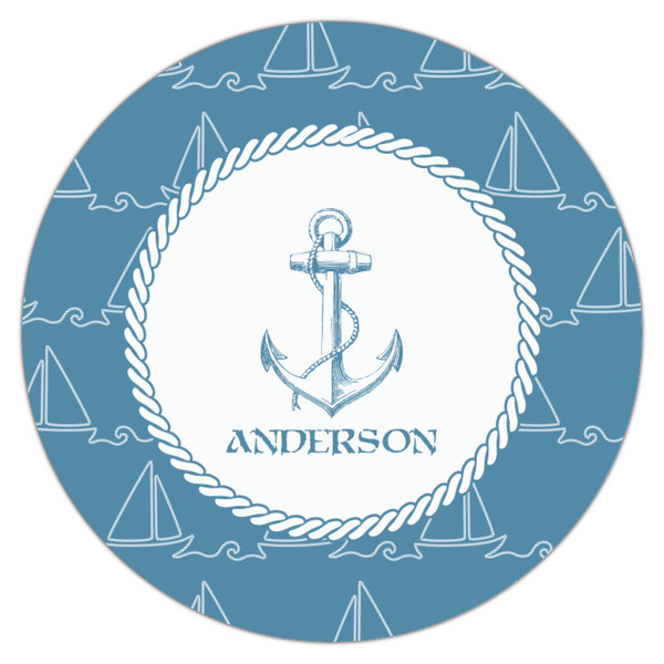 Rope Sail Boats Icing Circle - Small - Single